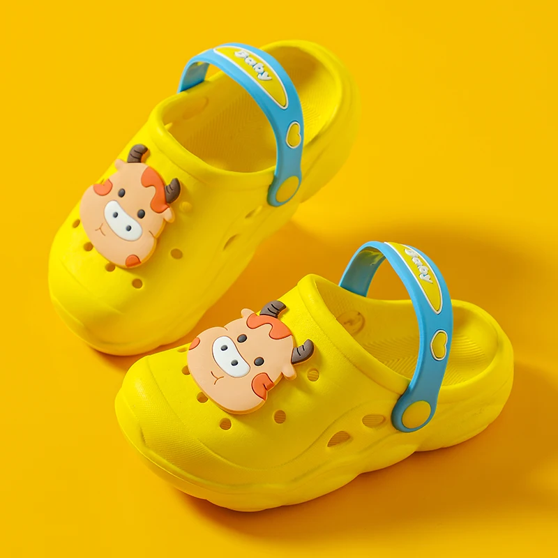 

Cheap Foam Water Domes Children Cute EVA Garden Clogs for Baby Croc Beach Sandals Dropshipping Kids Shoes Baby Slippers Canada, Yellow