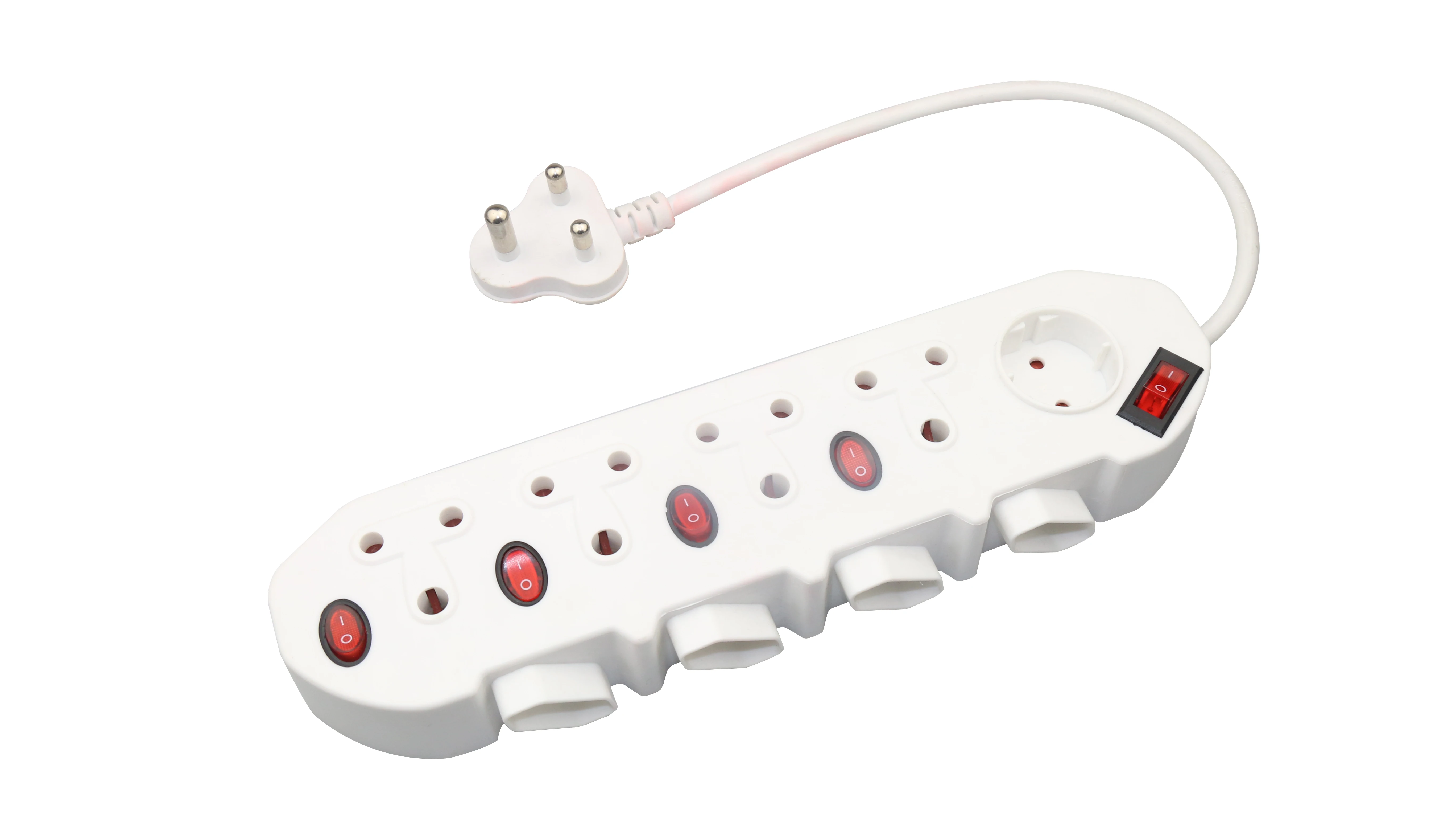 
south africa power strip 4 way sockets/power socket strip 