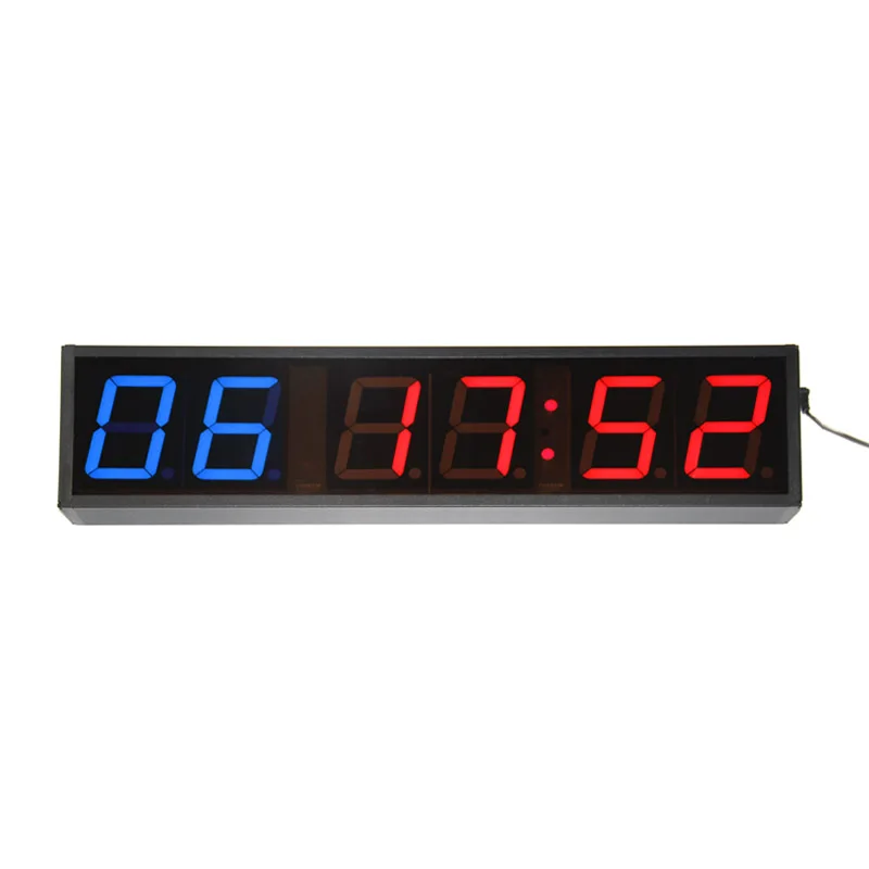 

Hangzhou Supply LED Digital Fitness Timer Club Home Gym Equipment, Blue with red