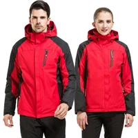 

Custom nylon waterproof breathable mens winter jacket, 2 in 1 jacket, winter coat for men and women