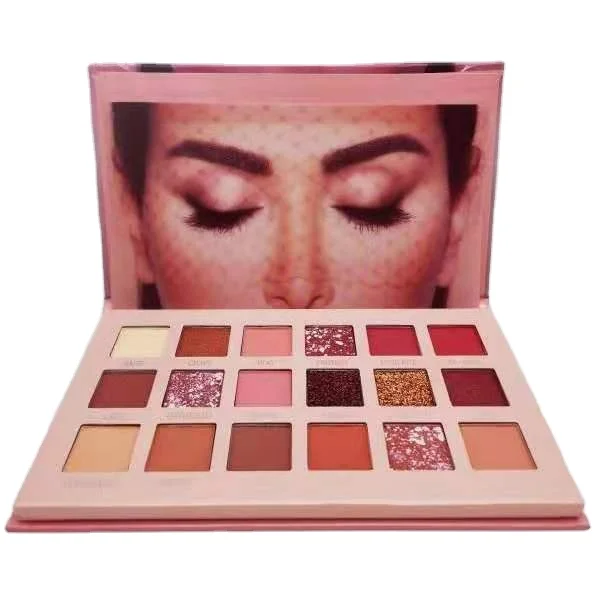 

IMAN OF NOBLE naked eye shadow stencileye shadow pallet blush and eye shadow private label, 18 kinds of color