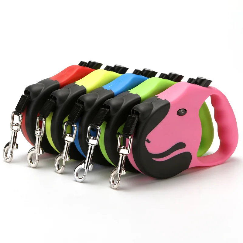 

Factory Eco-friendly Reclaimed Nylon Material Nylon Rope Hands Free Portable Adjustable Retractable Walking Dog Leash