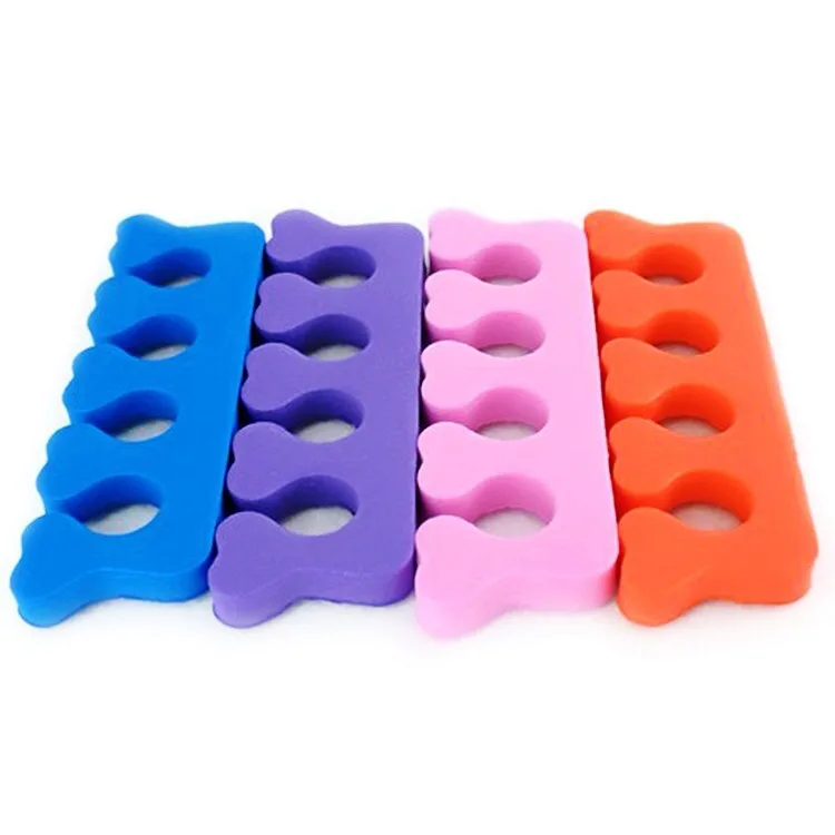 

2021 Hot Sale JHB01 Manicure Soft Foam Sponge Toe Stretcher Separators, Many