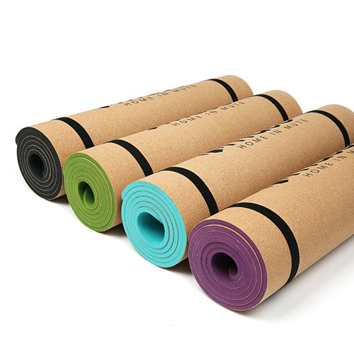 

Yugland Wholesale Custom Size Yoga Mat eco custom print cork yoga mats natural organic Natural