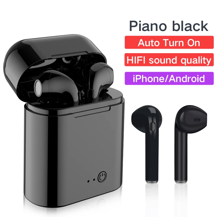 Free Shipping Fashionable I7S Binaural Call Auriculares Truely Wireless Bluetooth Earbuds