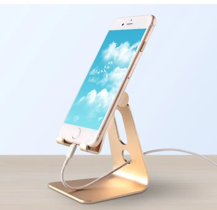 

Z4 Cell Phone Gadgets Desktop Bracket Holder Stand For Tablet Smartphone, Silver, grey, golden, rose golden, black