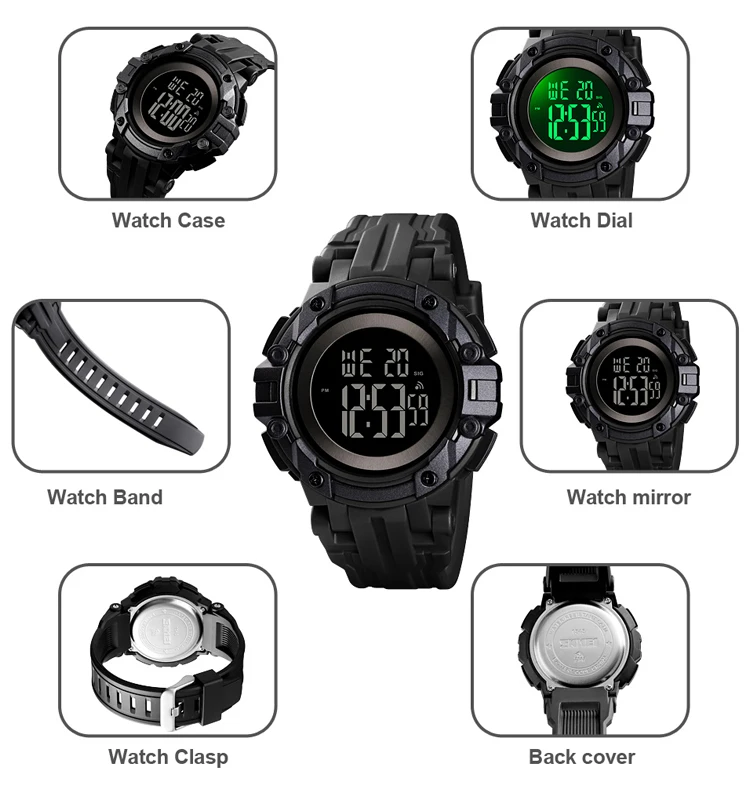 Спортивные часы SKMEI 1545 производитель часы мужские часы завод