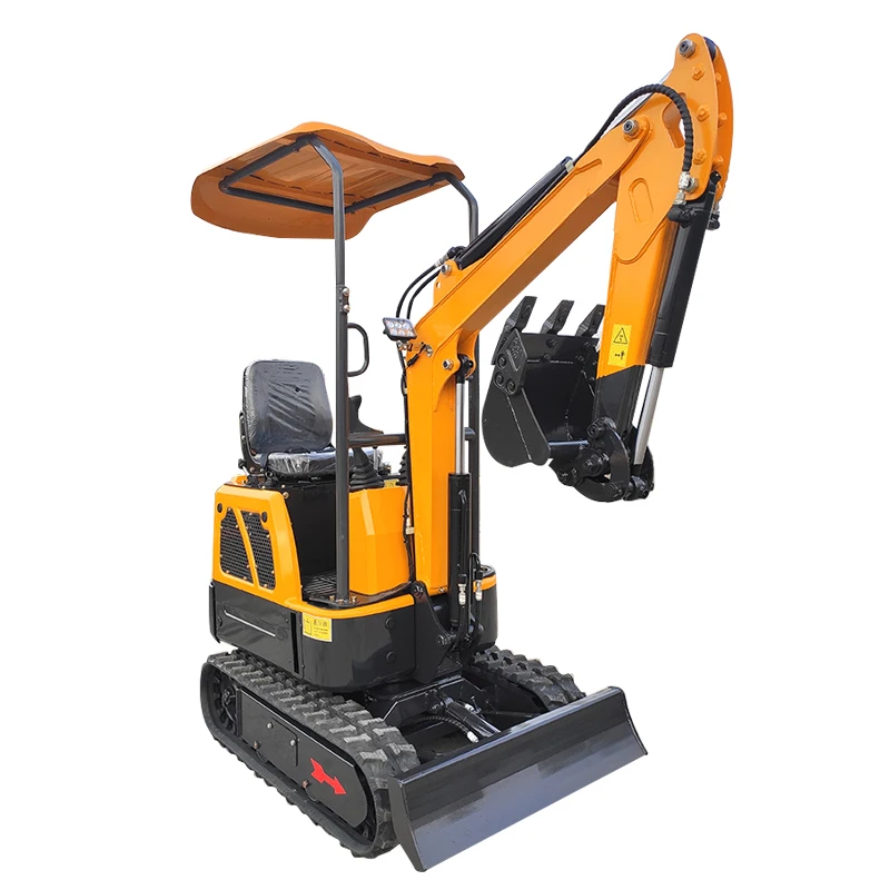 
Free shipping for 800kg small chinese cheap price new mini excavator with bucket hydraulic for sale NM-E10 