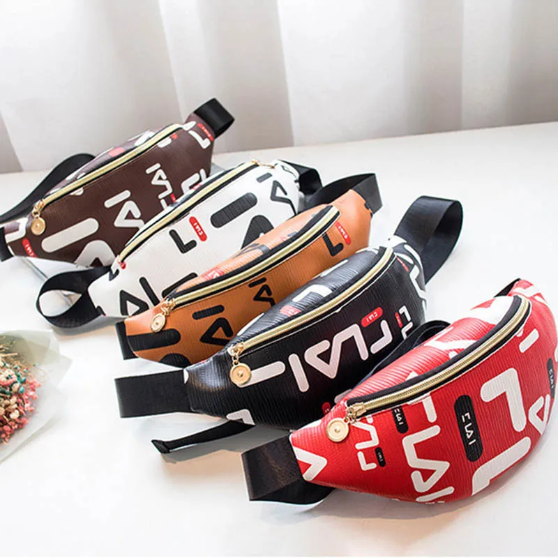 

2021 new style waterproof fanny pack belt bags fashion PU waist bags for women