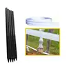 Australia Fram decorative solid recycle plastic circular fence posts