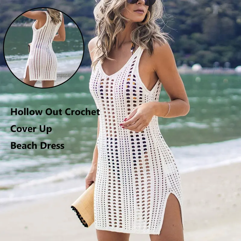 

2021 Wholesale Sexy Women Luxury Lace Crochet Bikini Cover Up, Customized crochet bikini