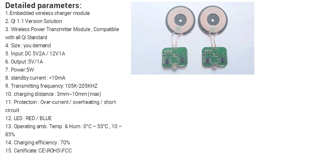 Custom OEM ODM  Wireless charging pcba electronic industry machine printed circuit board PCBA