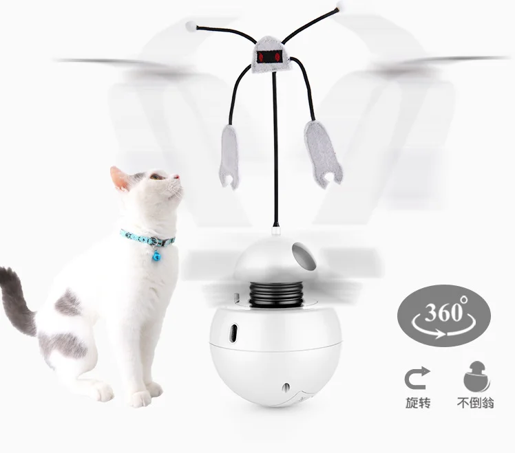 

Electric Funny Interactive Toy For Cat Robot Tumbler Automatic Pointer Cat Laser Toy