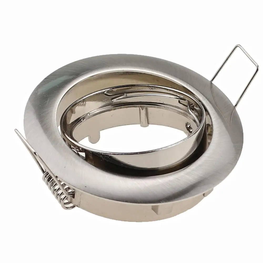 
Modern Design Round Indoor Downlight Fixture GU10 Led Housing Led Spot Light Trims 