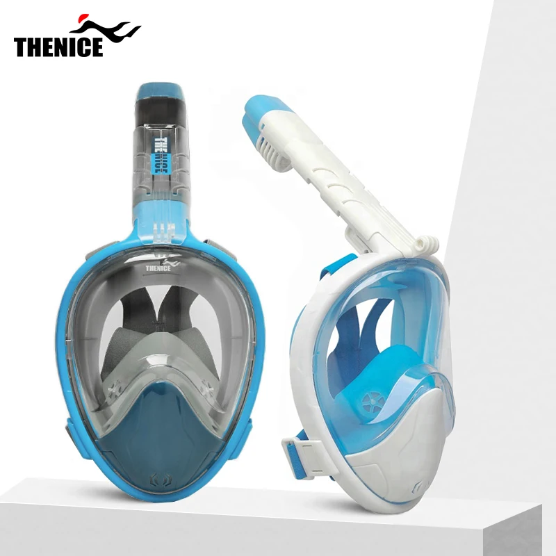 

THENICE factory supplies cheap mask and snorkel set wholesale diving mask full face