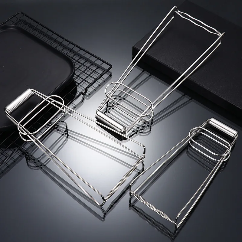 

TY2022 OEM/ODM Kitchen gadgets Stainless steel dish holder bowl clip casserole take bowl clip take plate clip, Sliver