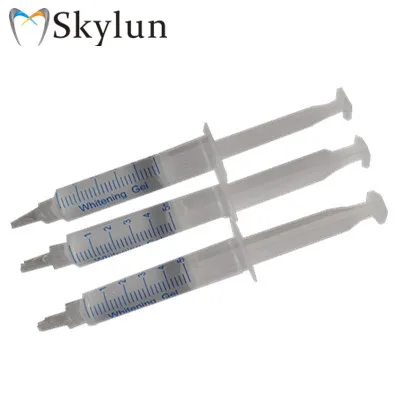 

Effective professional CE approval dentist 35%HP teeth whitening syringes led light teeth whitening tooth gel, Blue,white