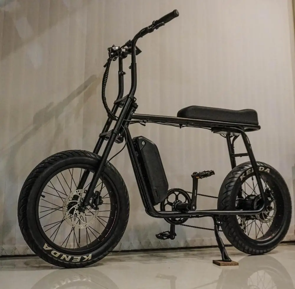 

Mario-Retro 20" 48v 750w Fat Tire electric bicycle with Bafang rear motor, Color can be ordered