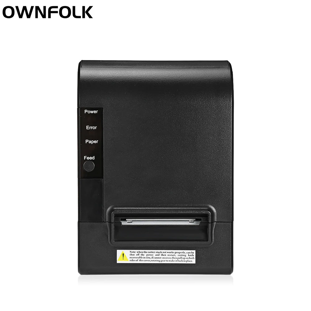 

OWNFOLK USB serial Ethernet Interface Type thermal printer handheld mini print 58mm pos receipt thermal printer with cutter