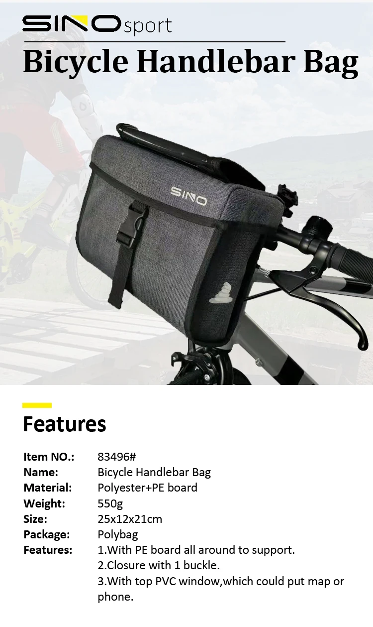Bicycle Handlebar Bag For Smartphone And Cycling Essentials_voghion.com