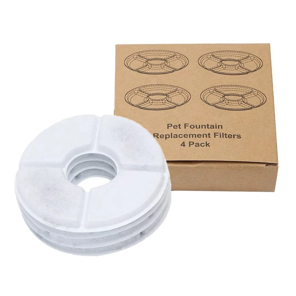 

ZMaker Rounded Activated Carbon Pet Water Fountain Filters Ion Exchange Resin