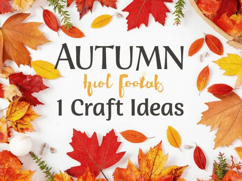 autumn craft ideas