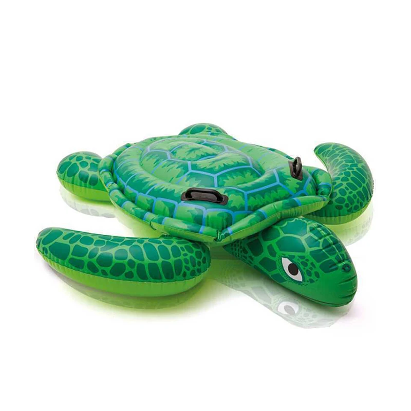 

Inflatable Pool Floats Party Swimming Circle Summer turtle Softest Floating Mat Adult Men Women Seat Water Pads, Green