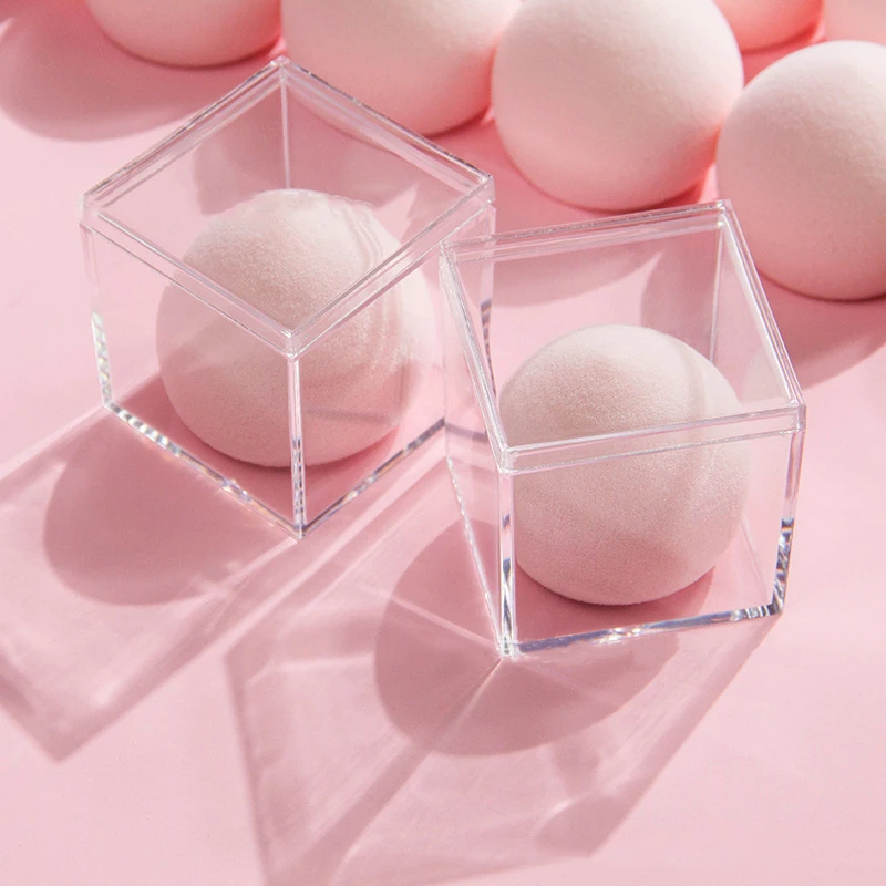 

Custom MINI Peach Marshmallow Makeup Sponge & Pink Mochi Blender Sponge Single Packaging Private Label