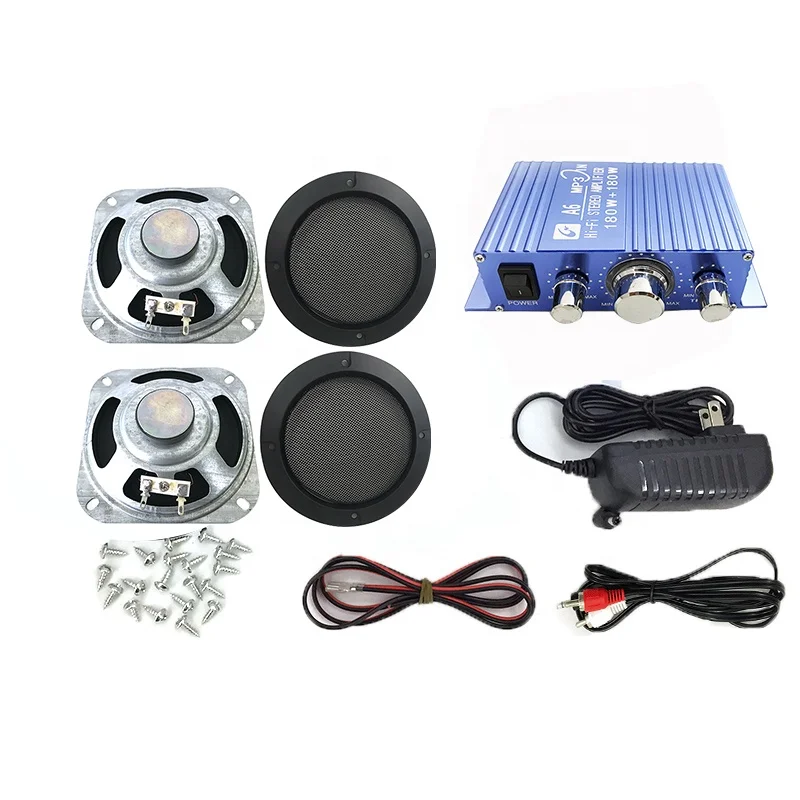 

arcade game machine cabinet amplifier module audio arcade speaker kit/power amplfiers/amplifier, Picture shows