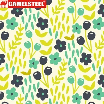 
Made in china 0.65mm printed flowers colour coated galvalume sheet for building material 