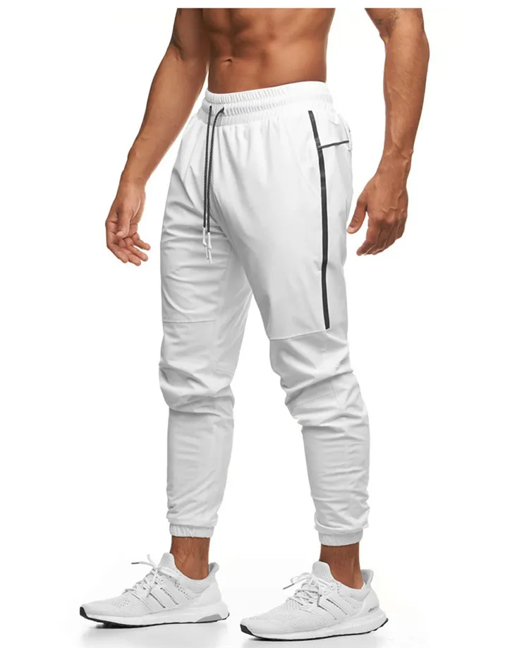 

Sports Casual Trousers Side Stripe Track Pants High Quality Wholesale Waterproof Mens Sweatpants