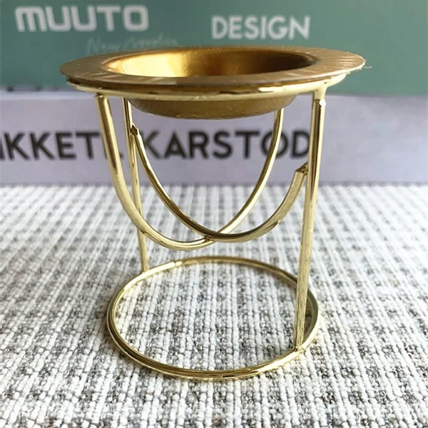 

Wholesale small elegant incense burners Antique Style Gold Metal incense burners