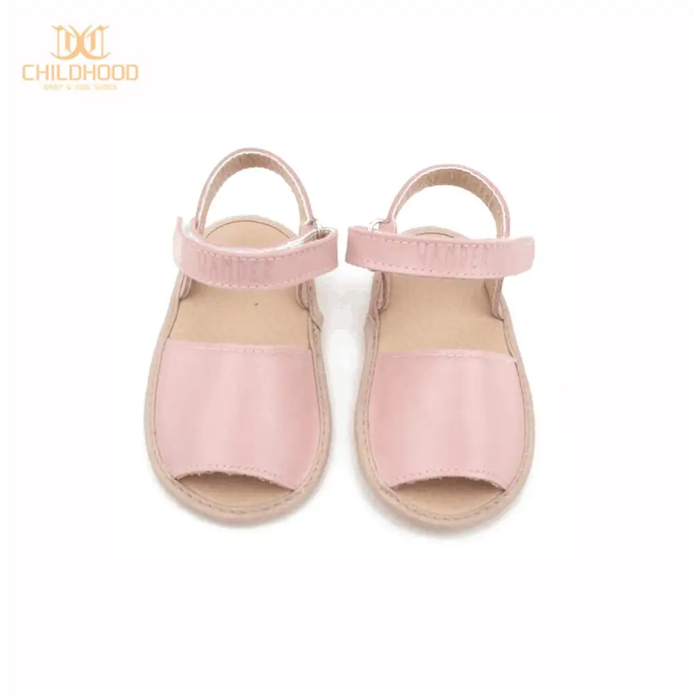 

Fashion Rubber Sole Toddler Shoes Kids Leather Sandals
