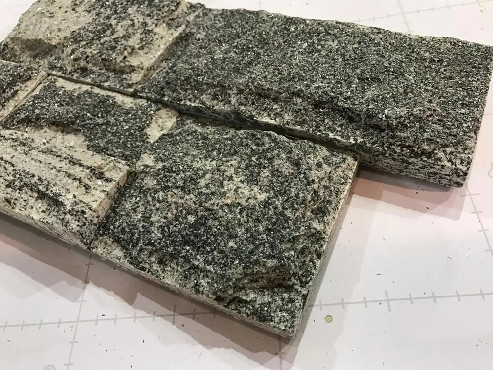 Gri Granit Taş Duvar Kaplama/iç Duvar Dekoratif Tuğla Kaplama Fayans Gri Granit Taş Duvar Kaplama/iç Duvar Dekoratif Tuğla Kaplama Fayans