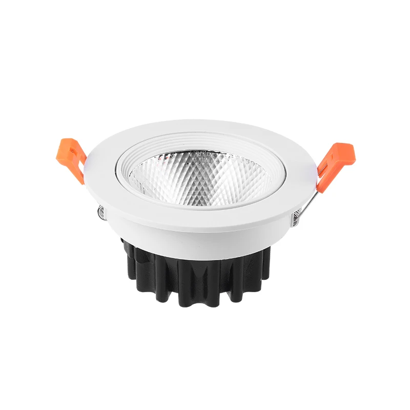 led Downlights CRI80/90/97 flicker free PF>0.95 5 years warranty 700-800lm recessed 7W LED downlight