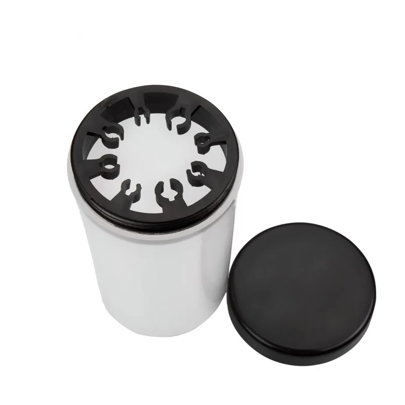 

Nail Art Brush Cleaner Bottle Container UV Gel Pen Polish Remover Cleaner Cup Immersion Nail Art Brush Holder