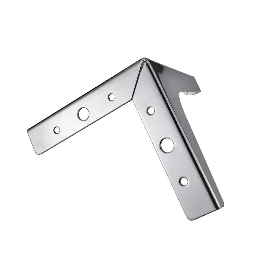 Replacement Straight Metal Furniture Feet For Sofa Couch Ottoman Coffee