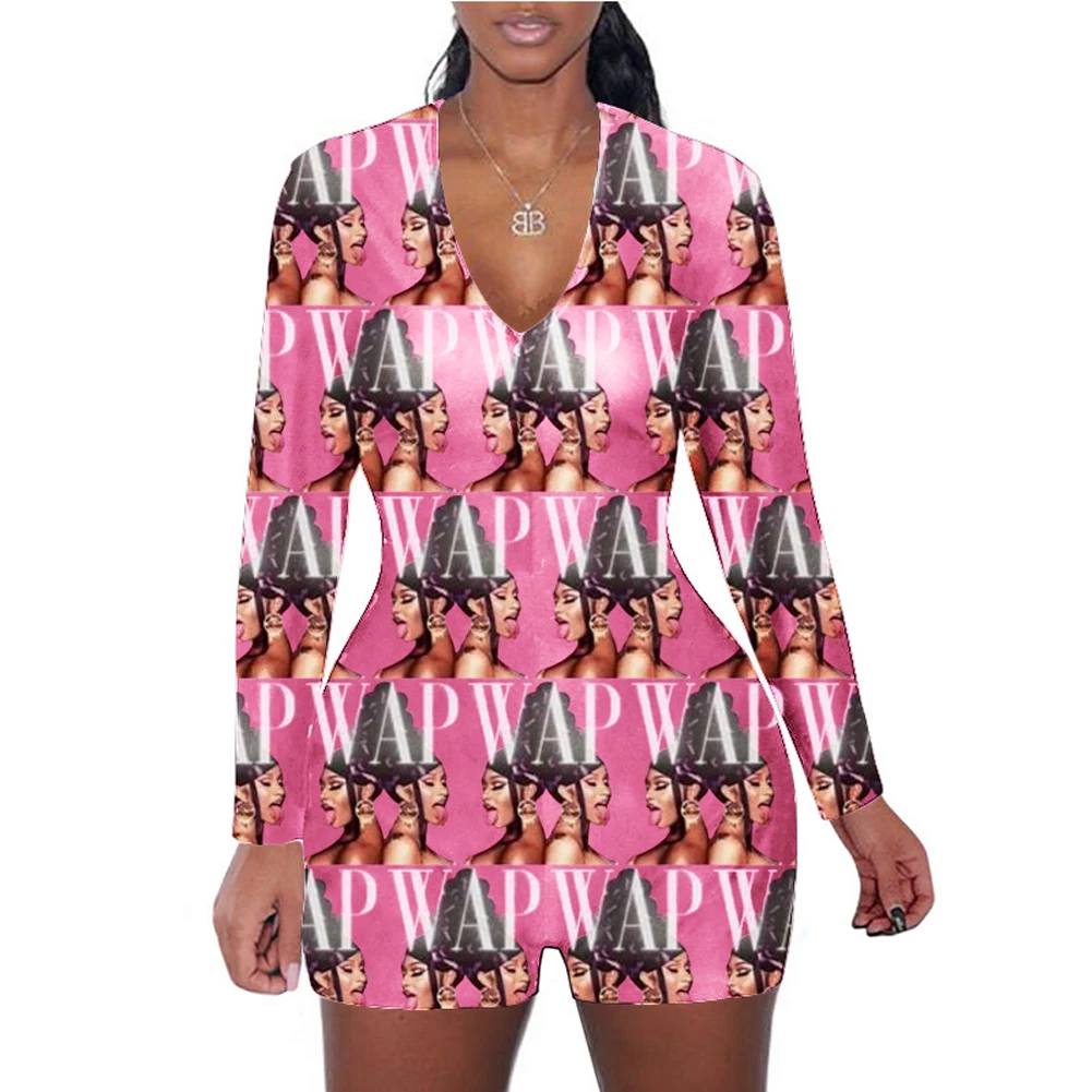 

Manufacturer Adults Sexy Holiday Channel Onesie Pajamas for Women Back Flap, Customized color