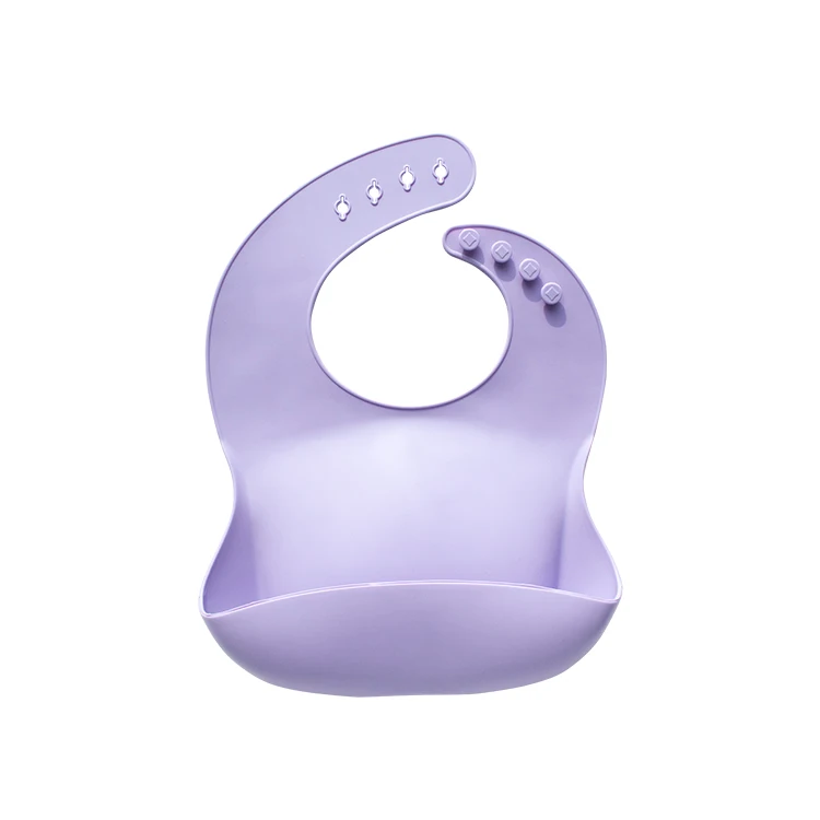 

Waterproof Large Silicone Bib Baby wholesale OEM custom design printed silicone bib