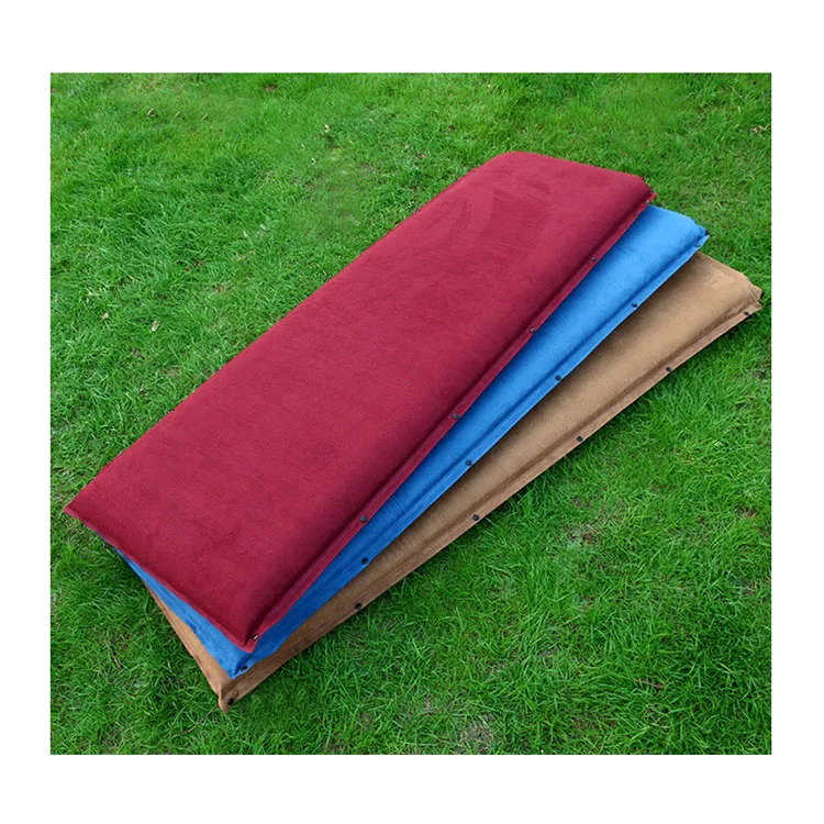 

Wholesale air bed mattress self inflatable PVC moisture-proof thickened for outdoor camping hiking travelling