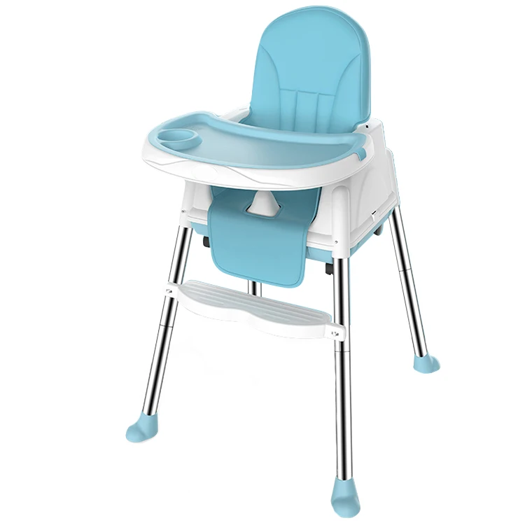 
Multi Function Folding Children Baby Highchair Adjustable 3 In 1 Baby Dinning Chair 