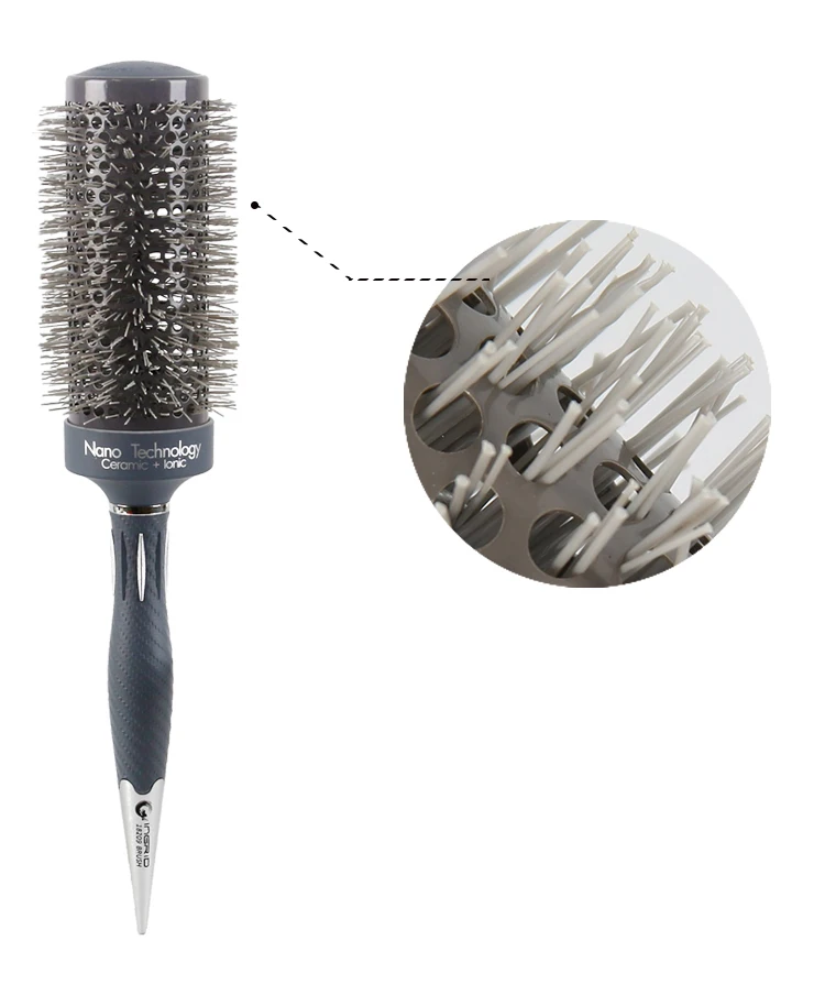 Vaclav Brosse A Cheveux Professionnelle En Ion Ceramique Thermique Peigne A Canon Rond Salon De Coiffure Sechage Et Bouclage Buy Brosse Ronde Thermique Product On Alibaba Com