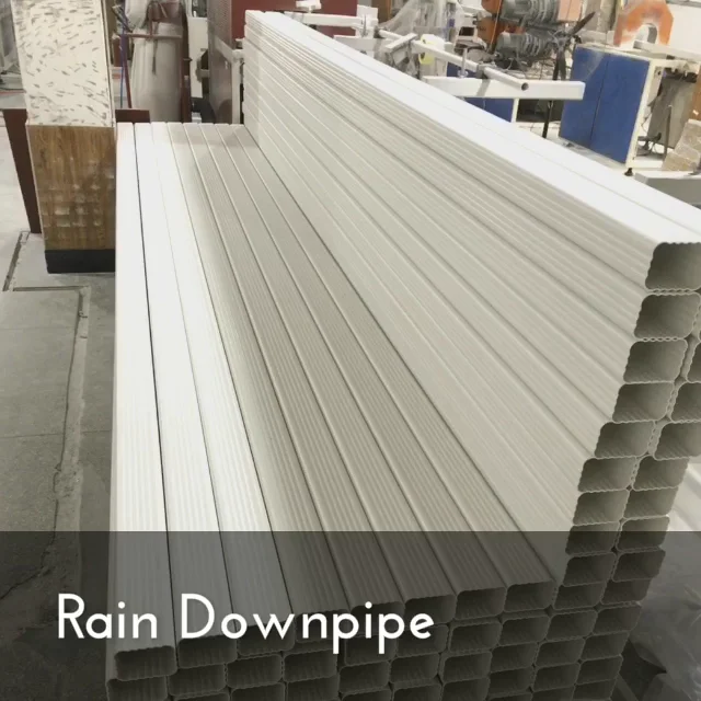Nigeria Wholesale Rain Collector White Black Gutter Rain Roof Gutter