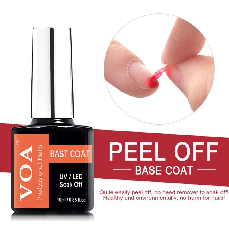 

Wholesale High Quality Nail Polish Easy Soaking Magic Primer Uv Gel Nail Polish, Clear