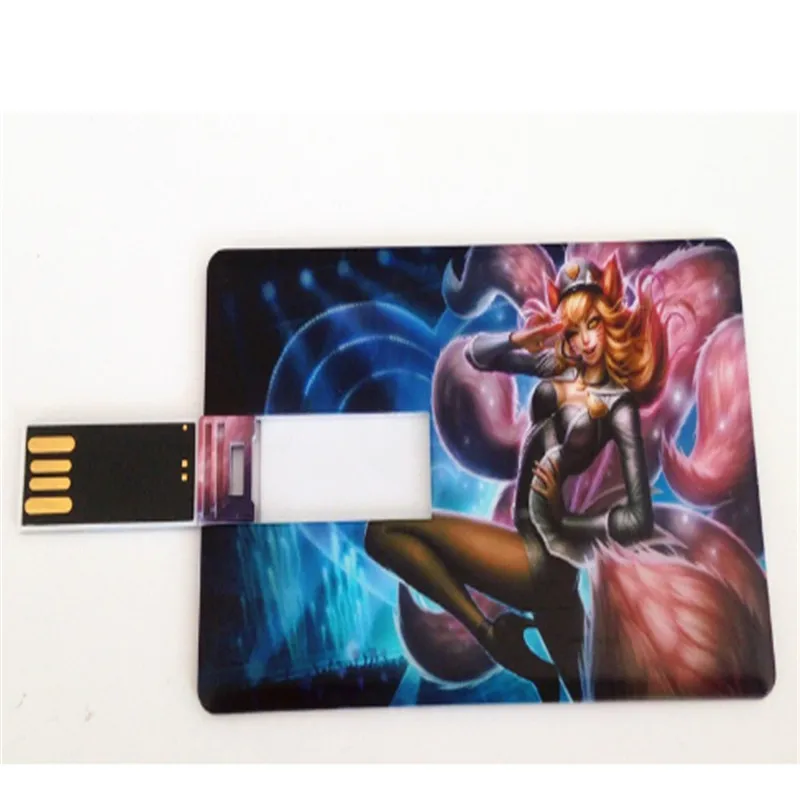 USB stick card swiver usb flash drive 2gb 4gb 16gb credit card blank - ANKUX.COM