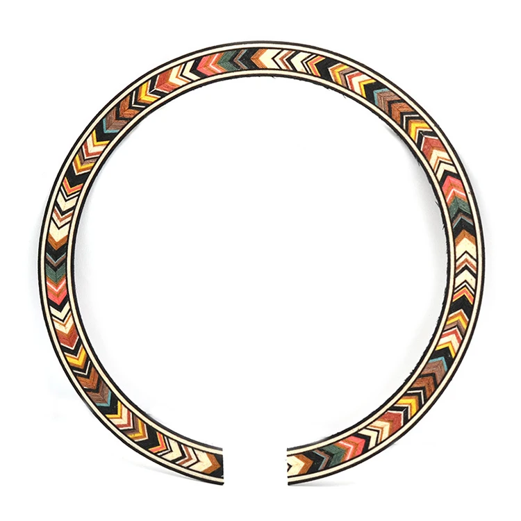 110*11mm Inlay Wooden Soundhole Rosette Acoustic Guitar Rosette For Sale Buy Guitar Rosette