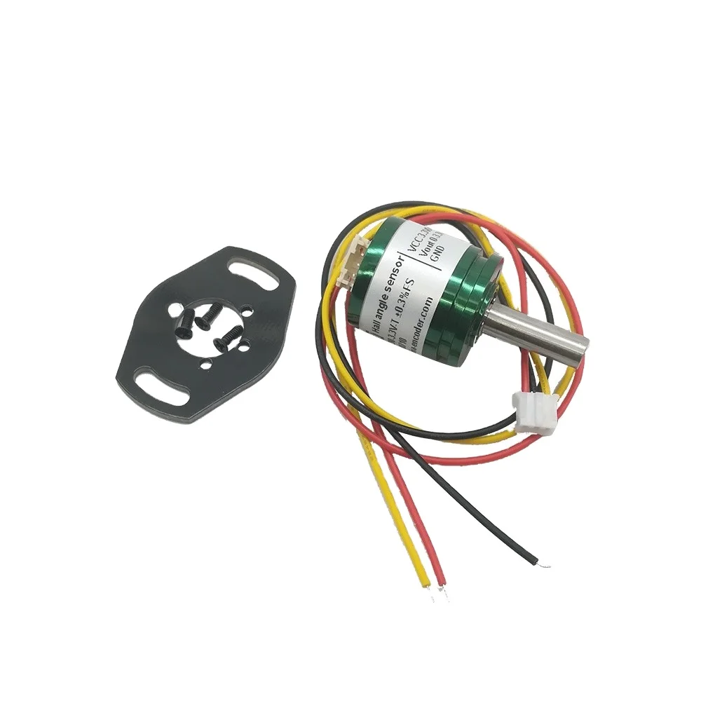 22mm hall angle sensor magnetic effect Potentiometer Analog Transducer sensor 180degree 5v output P3022-V1-CW180