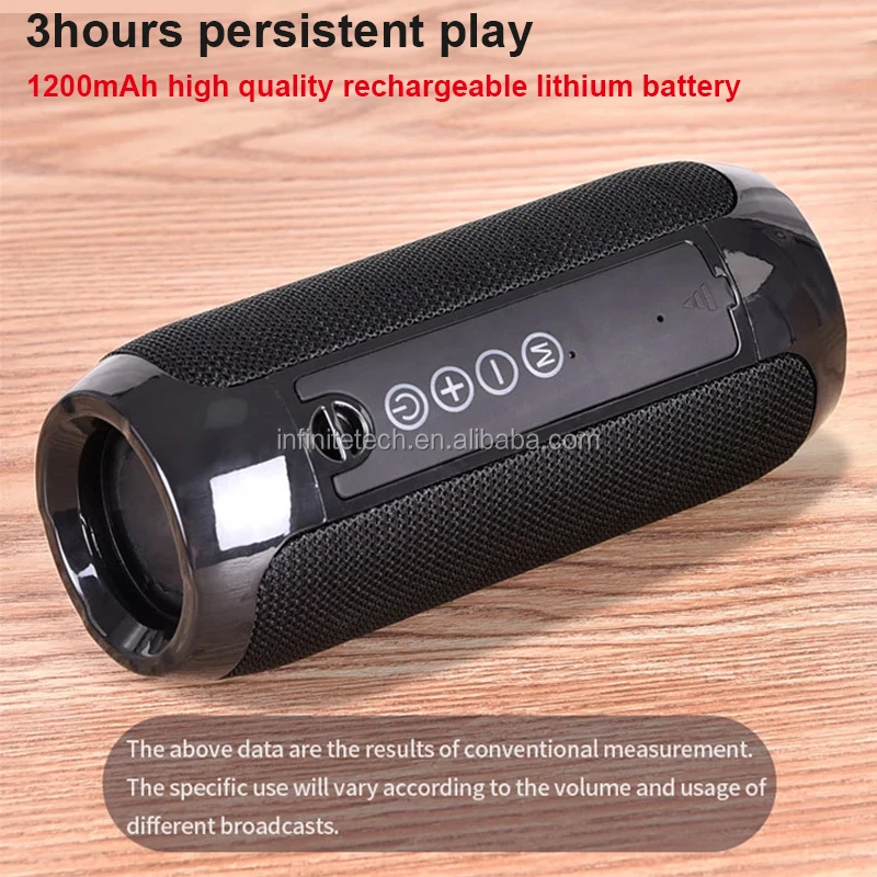 TG117 Portable small Speaker Bluetooth Wireless Music Player Sound System Loudspeaker FM Radio - ANKUX.COM