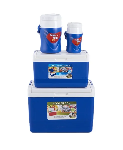 

4pcs cooler and sports kettle set