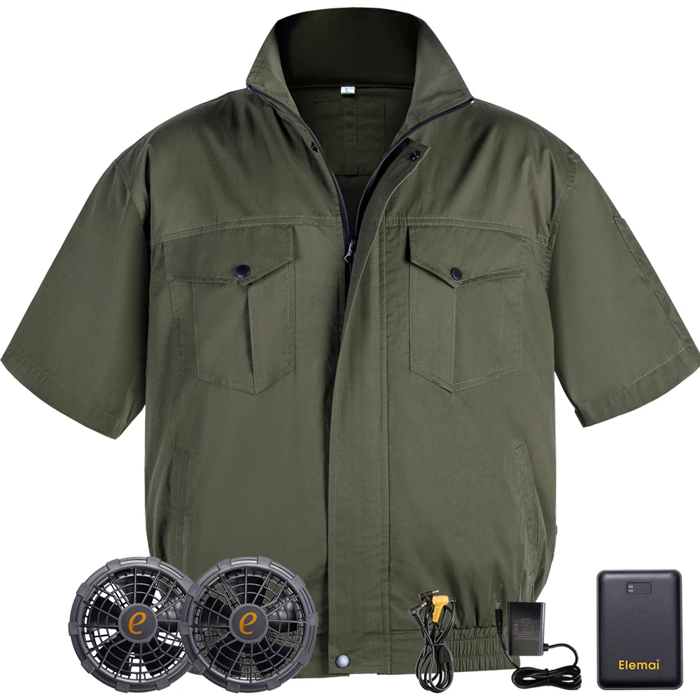 

Heatstroke clothing with fan for outdoor working use/air-conditioning heatstroke cooling clothes
